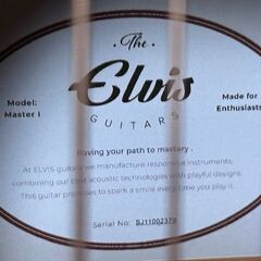 【中古】　Elvis Guitor　エルビスアコースティックギター　　［委託品］の画像
