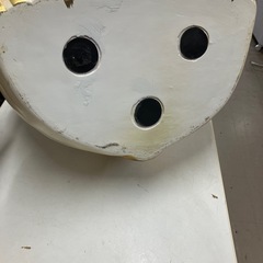 I2509-030 大型招き猫 レトロ 貯金箱 開運置物 中古の画像