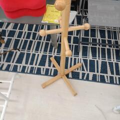 【ドリーム尾浜店】キッズポールハンガー　NA　 高さ(H)132cm× 幅(W)44cm× 奥行(D)44cmの画像