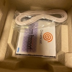 ドリームキャスト 本体 ゲームカセット付きの画像