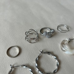 指輪　ピアス　アクセサリー
の画像