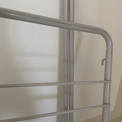 物干し台　物干しラック　2段　ベージュの画像