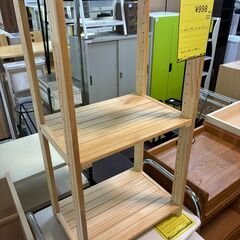  【ジャングルジャングル深井店】★木製ラック ナチュラル ラック 収納 家具 堺市（中区 堺区 東区 西区 南区 北区）和泉市 河内長野市 富田林市 松原市 狭山市 深井 【FU2650】の画像