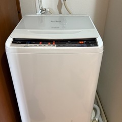 9月6日お引き取りの方0円　洗濯機　日立の画像
