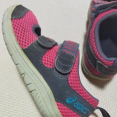 ASICS子供用スニーカー16cmの画像