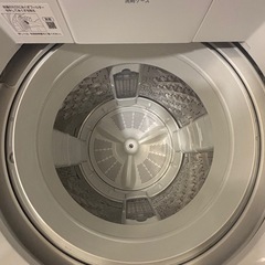 お譲り先決定　yui様専用⭐︎全自動電気洗濯機　パナソニック NA-FA80H8 Panasonicの画像
