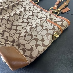 COACH コーチ シグネチャー　トートバッグ 11238の画像