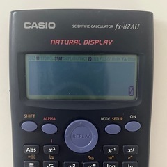 CASIO 関数電卓 カシオ fix-82AU の画像