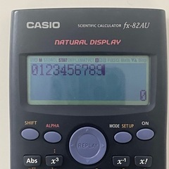 CASIO 関数電卓 カシオ fix-82AU の画像