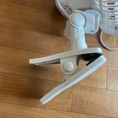 クリップ　扇風機　2018年製の画像