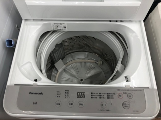 全自動洗濯機 Panasonic NA-F6B1 2022年製 6.0kg
