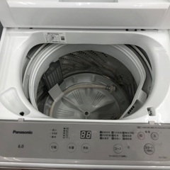 全自動洗濯機 Panasonic NA-F6B1 2022年製 6.0kgの画像