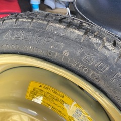 車用スペアタイヤの画像