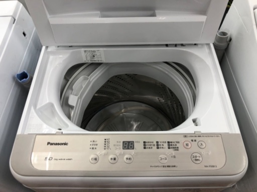 全自動洗濯機 Panasonic NA-F50B13 2020年製 5.0kg