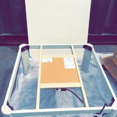 JM20231S)こたつ机 ユアサプライムス 幅：約75cm 高さ：約40cm 奥行：約75cm 中古品の画像