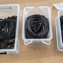 オーディオケーブル一式（音声ケーブル、マイクケーブル）