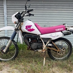 【ジャンク】YAMAHA DT50 17W 不動車 始動未確認 部品取り レストア ベース車両 50cc オフロードバイク 現状販売 全国陸送可能 大阪府からの画像