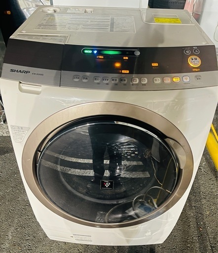 SHARP▪️ドラム洗濯機▪️ES-Z200▪️9/6kg▪️洗+乾燥付き▪️動作