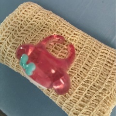 マイメロディ　ガシャポン指輪の画像