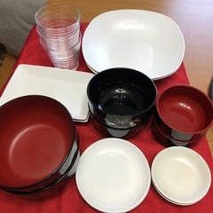 よく使う二人暮らしセット　一人暮らし　食器セット　セット　和食器 お椀 食器 汁椀 カップ 陶器 小鉢 の画像