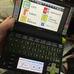 中古 電子辞書の画像