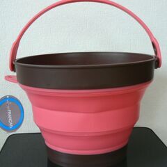 未使用折りたたみバケツの画像