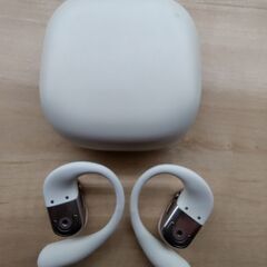 保証有 SHOKZ OPENFIT 2 ワイヤレスイヤホン ベージュの画像