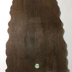 【リサイクルストアスターズ吉野店】フラワー～古き良きハワイアン風 可愛い 花柄 ミラー 掛け鏡 鏡 木製の画像