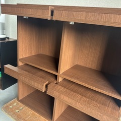 本棚　収納棚の画像