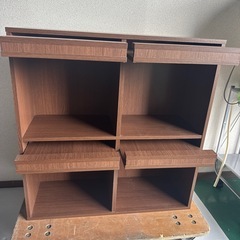 本棚　収納棚の画像
