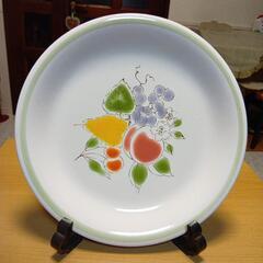 果物の絵皿　27cmの画像