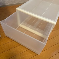 無印　収納プラケース の画像