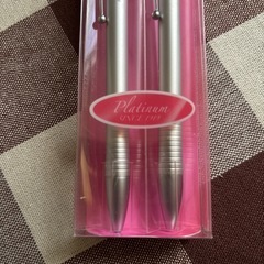 プラチナボールペンシャープペンシル2本セット新品の画像
