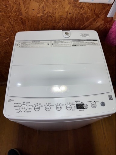 I0110   Haier ハイアール　洗濯機　4.5kg 2024年