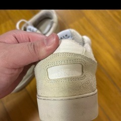 ekin ホワイトグレー スニーカー 38の画像