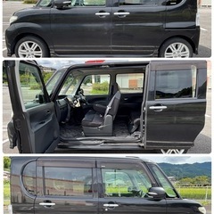 🉐お買得車‼️H24 ダイハツ タントカスタムRS ターボ👌車検満タンR9/9👍最上級グレード⤴️後期型❗️低燃費エコアイドル付⭕️ETC❗️👌片側パワースライドドア👌大人気⭕️TV/ナビ🗺️Bluetooth📱純正オプションのルーフコンソールイルミネーションライト💡スマートキー🔑 そのまま乗って帰れます🉐【オマケ付き】の画像