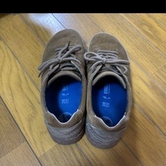 Birkenstock ブラウン スエードシューズ 38の画像