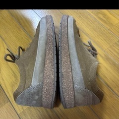 Birkenstock ブラウン スエードシューズ 38の画像