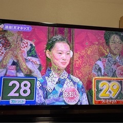 SHARP AQUOS　40型　液晶テレビ（ジャンク）の画像