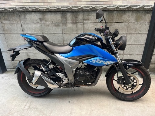エンジン好調 スズキ ジクサー　150cc (SUZUKI GIXXER 150cc) 乗って帰れます。