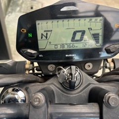 エンジン好調 スズキ ジクサー　150cc (SUZUKI GIXXER 150cc) 乗って帰れます。の画像