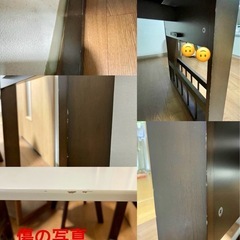 ニトリ　ダイニングテーブルセットの画像