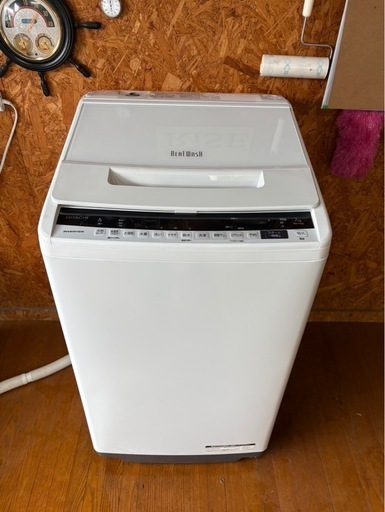 I0202   HITACHI 日立　洗濯機　BEAT WASH 7kg 2019年