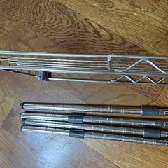 スチールラック部品5点セットの画像
