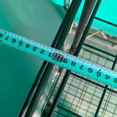 超美品！スチールラック 6段 収納棚 棚 幅約220cm 奥行約40cm 高さ約120cm J-3の画像