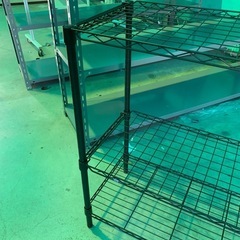 超美品！スチールラック 6段 収納棚 棚 幅約220cm 奥行約40cm 高さ約120cm J-3の画像