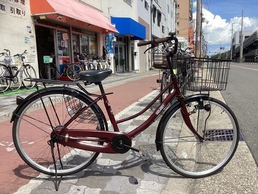 ♪ジモティー特価♪スタンダード２６型ファミリーサイクル　中古自転車