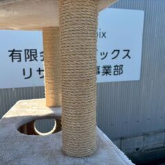 キャットタワー　【爪研ぎ麻全て交換済み】の画像