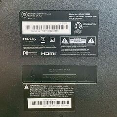 【❗️✨スマートTV HDMI/USB対応✨❗️】Westinghouse Roku TV 40型液晶テレビ WR40FE2009 ✨簡易清掃・動作確認済み❗️の画像