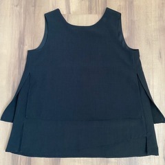 【AZUL BY MOUSSY 】リネンライクレイヤードノースリーブトップスの画像